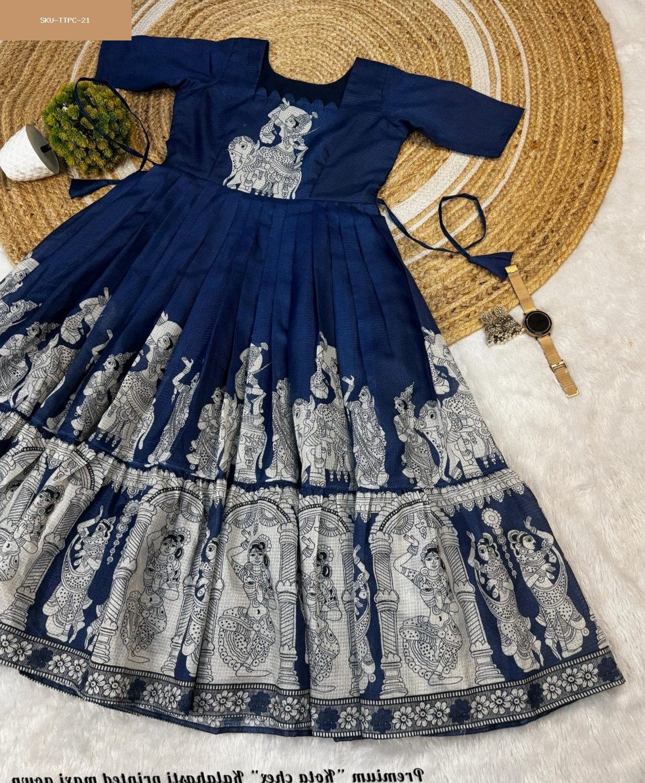 Kota Cotton Maxi Gown