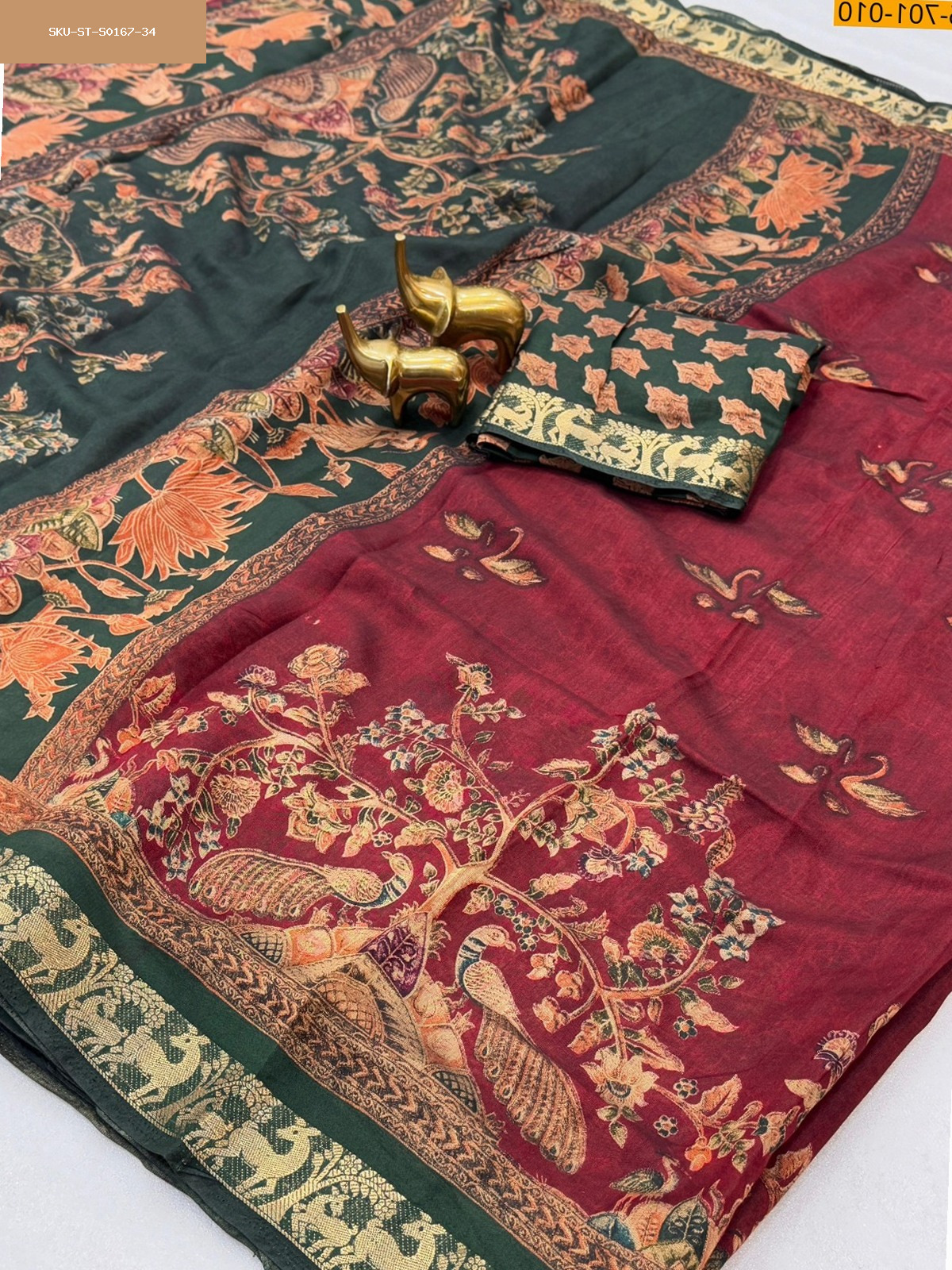 Mangalagiri silk saree