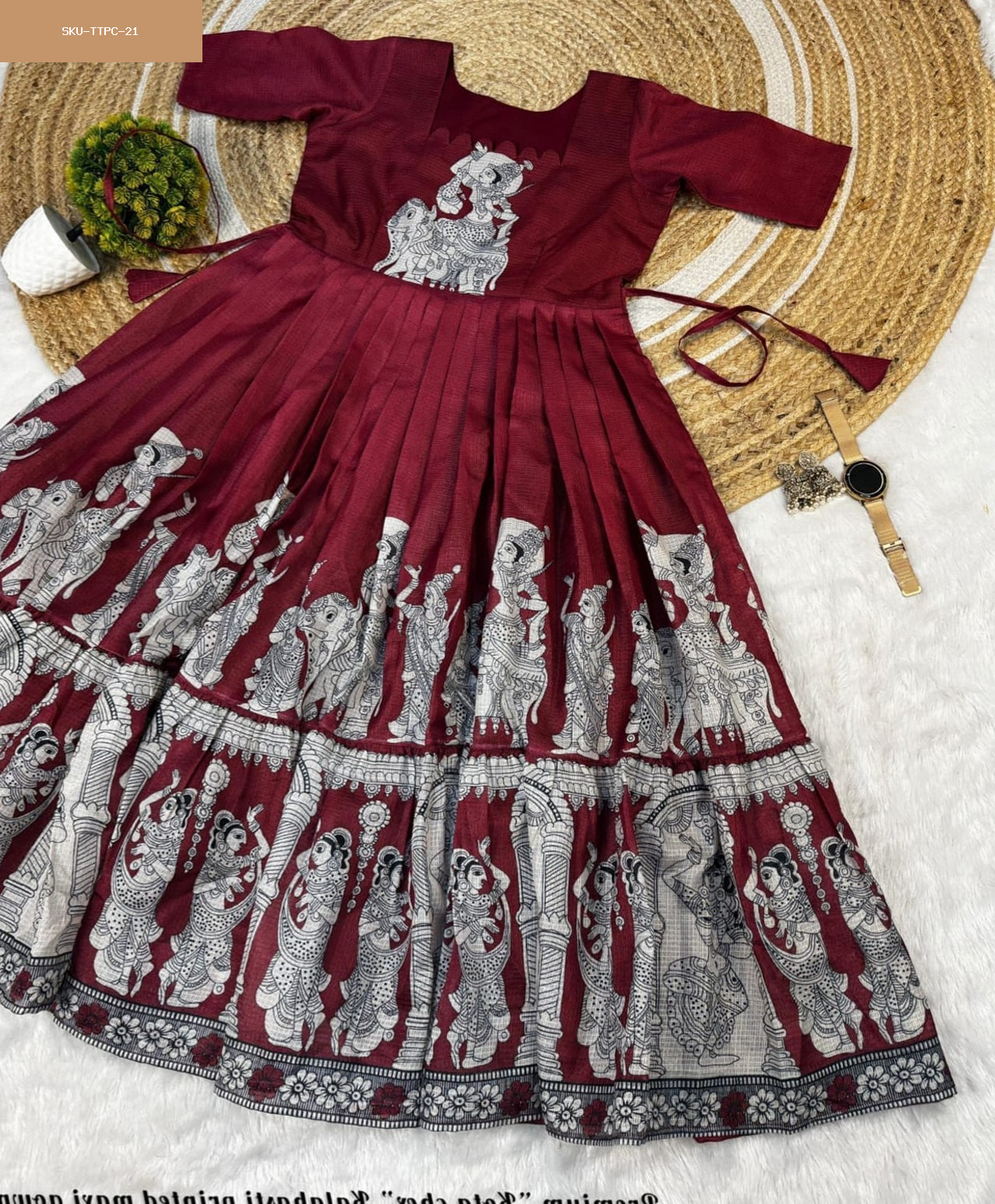 Kota Cotton Maxi Gown