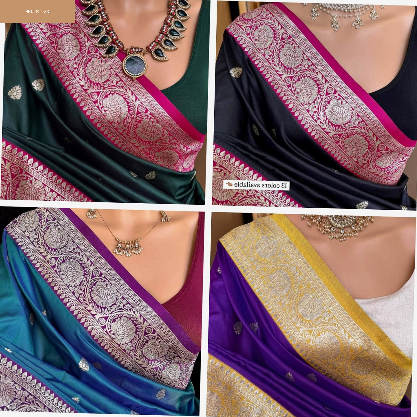 Fancy Banarsi soft silk