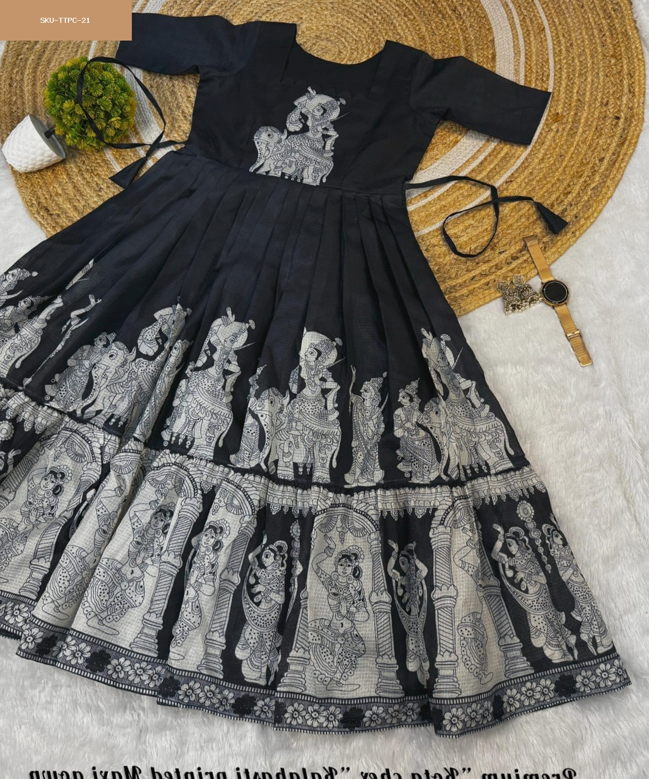 Kota Cotton Maxi Gown
