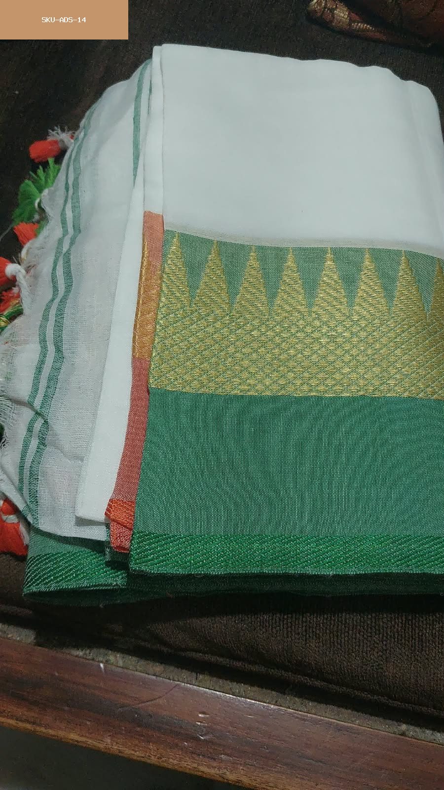 Khadi Indian Tricolour Saree ( Only 3 left )