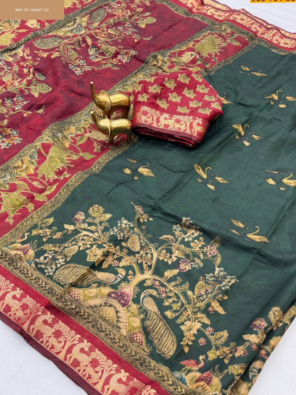 Mangalagiri silk saree