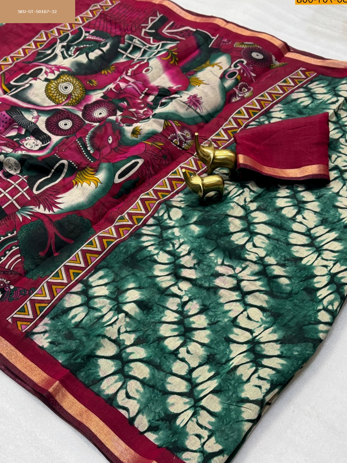 Mangalagiri silk saree