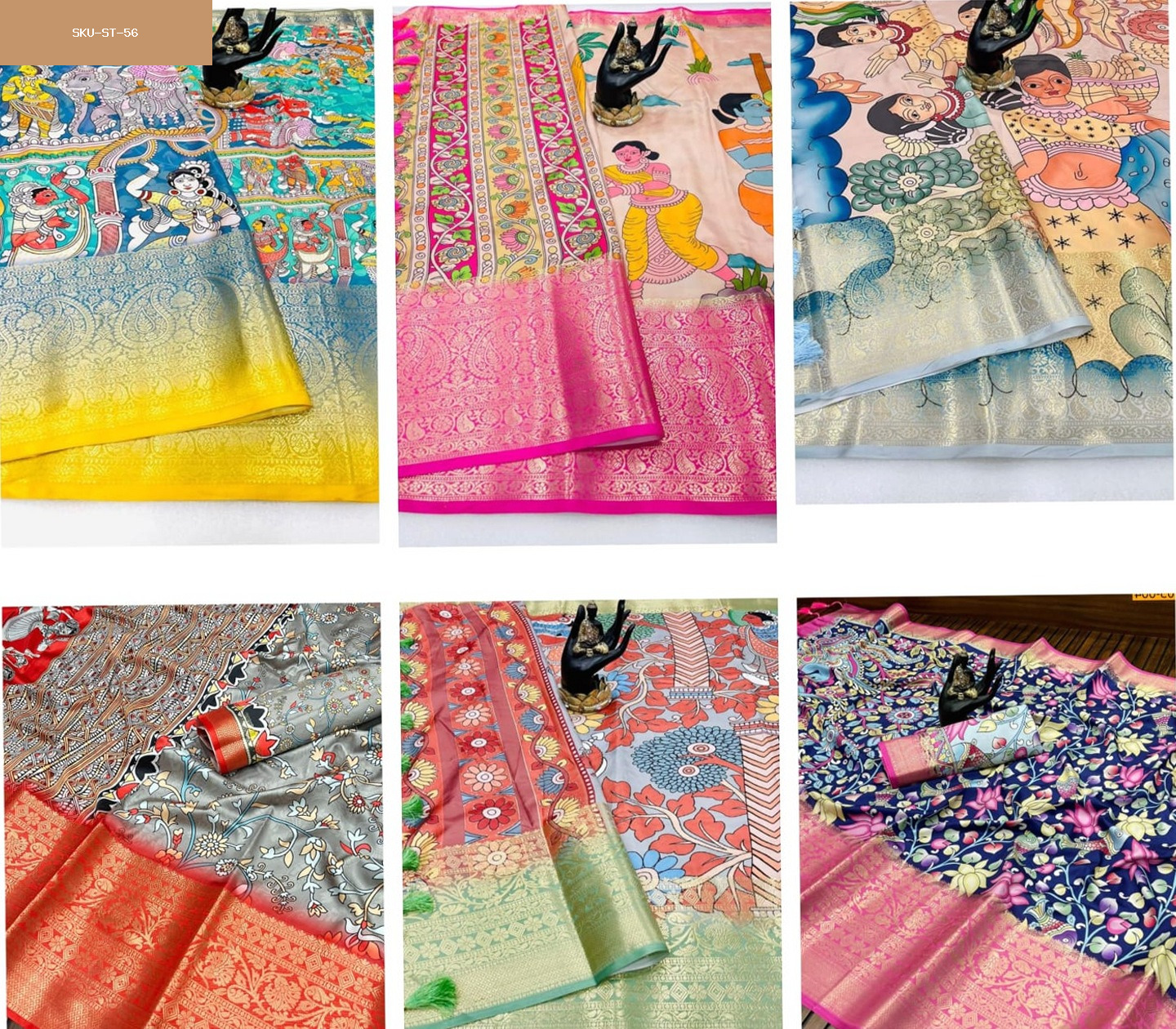 Soft Lichi Silk Sarees